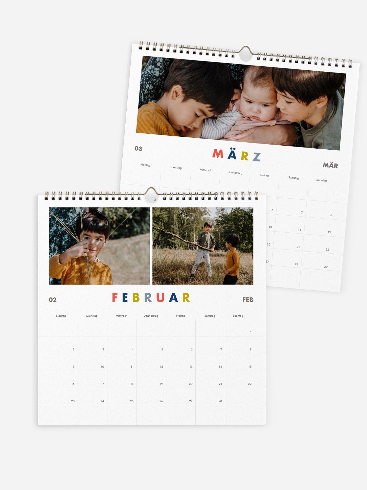Wandkalender Glücksgrüsse
