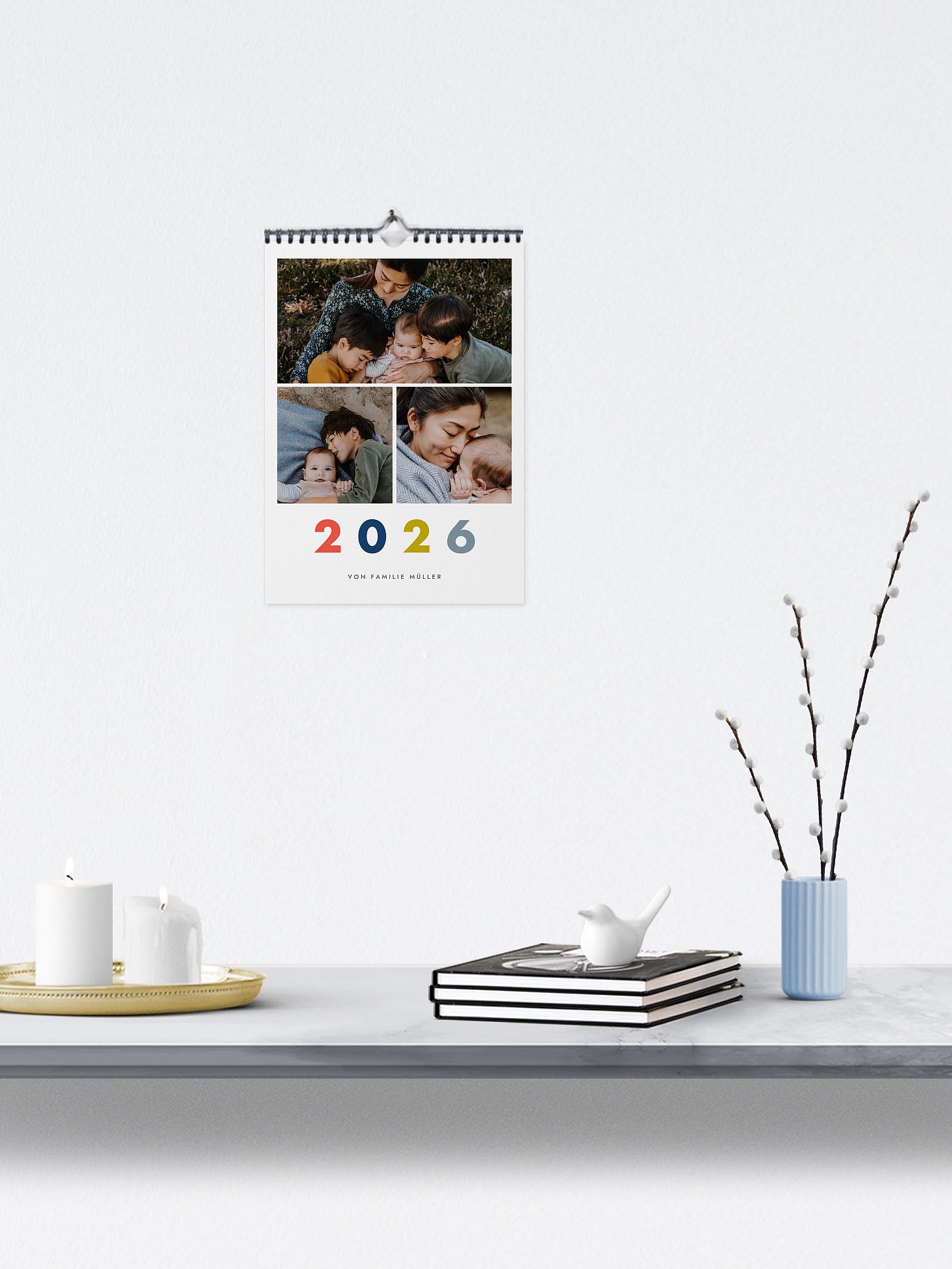 Wandkalender Glücksgrüsse
