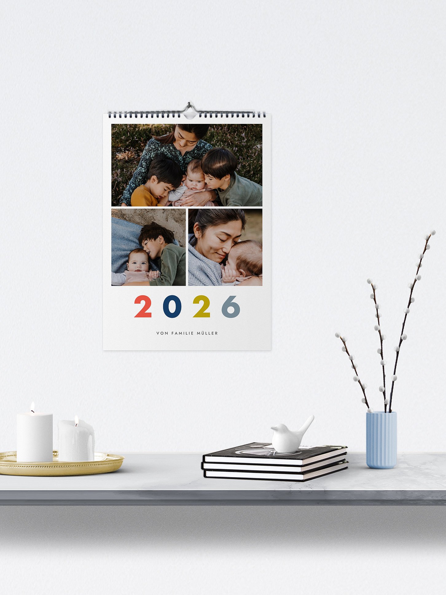 Wandkalender Glücksgrüsse