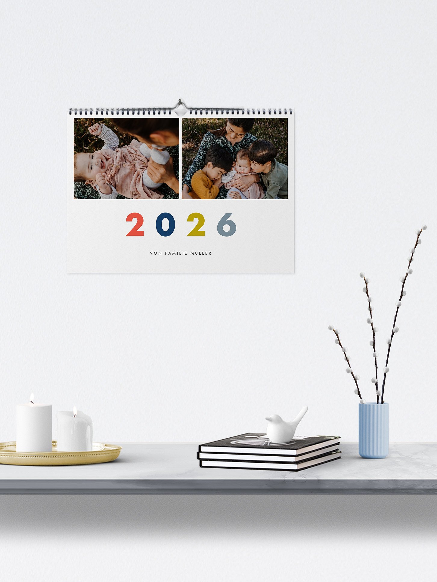 Wandkalender Glücksgrüsse