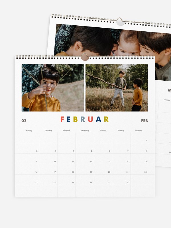 Wandkalender Glücksgrüsse