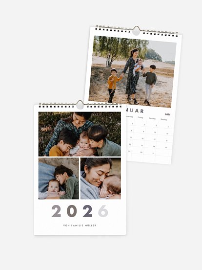 Wandkalender Glücksgrüsse