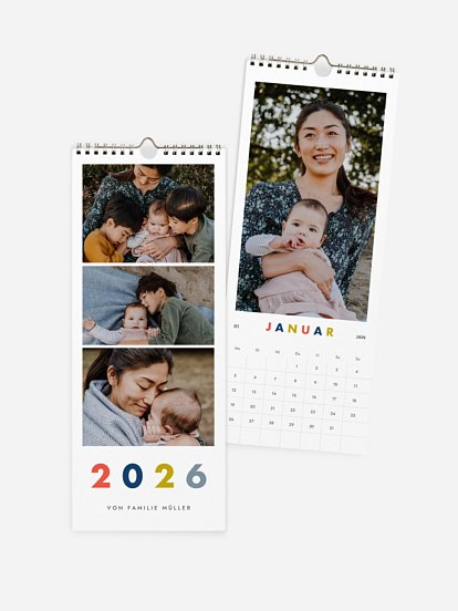 Wandkalender Glücksgrüsse