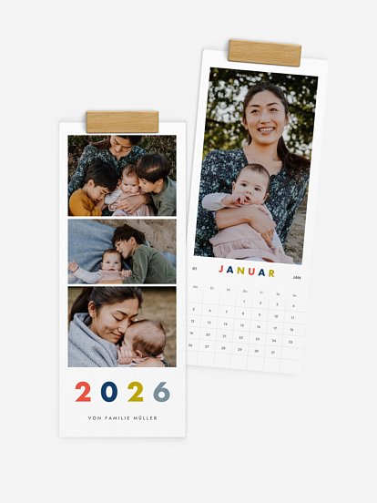 Wandkalender Glücksgrüsse