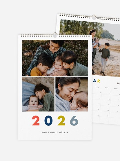 Wandkalender Glücksgrüsse