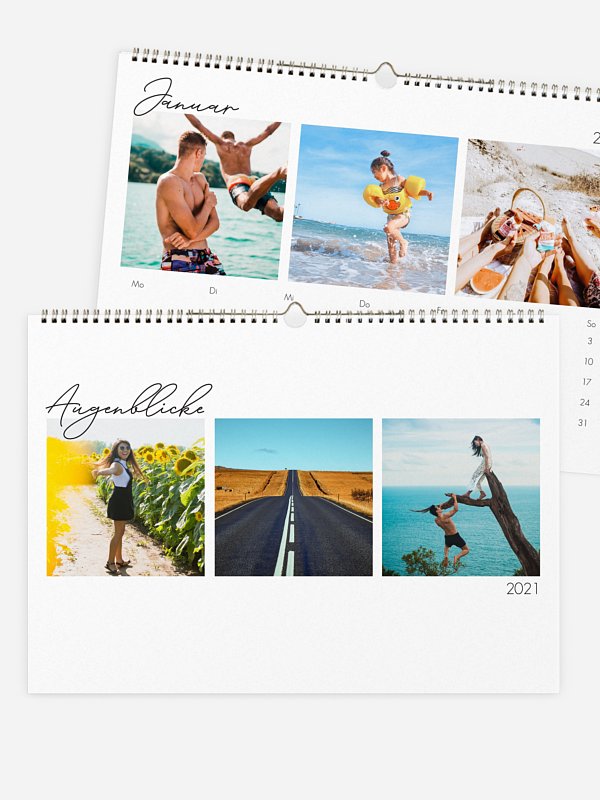 Wandkalender Augenblicke