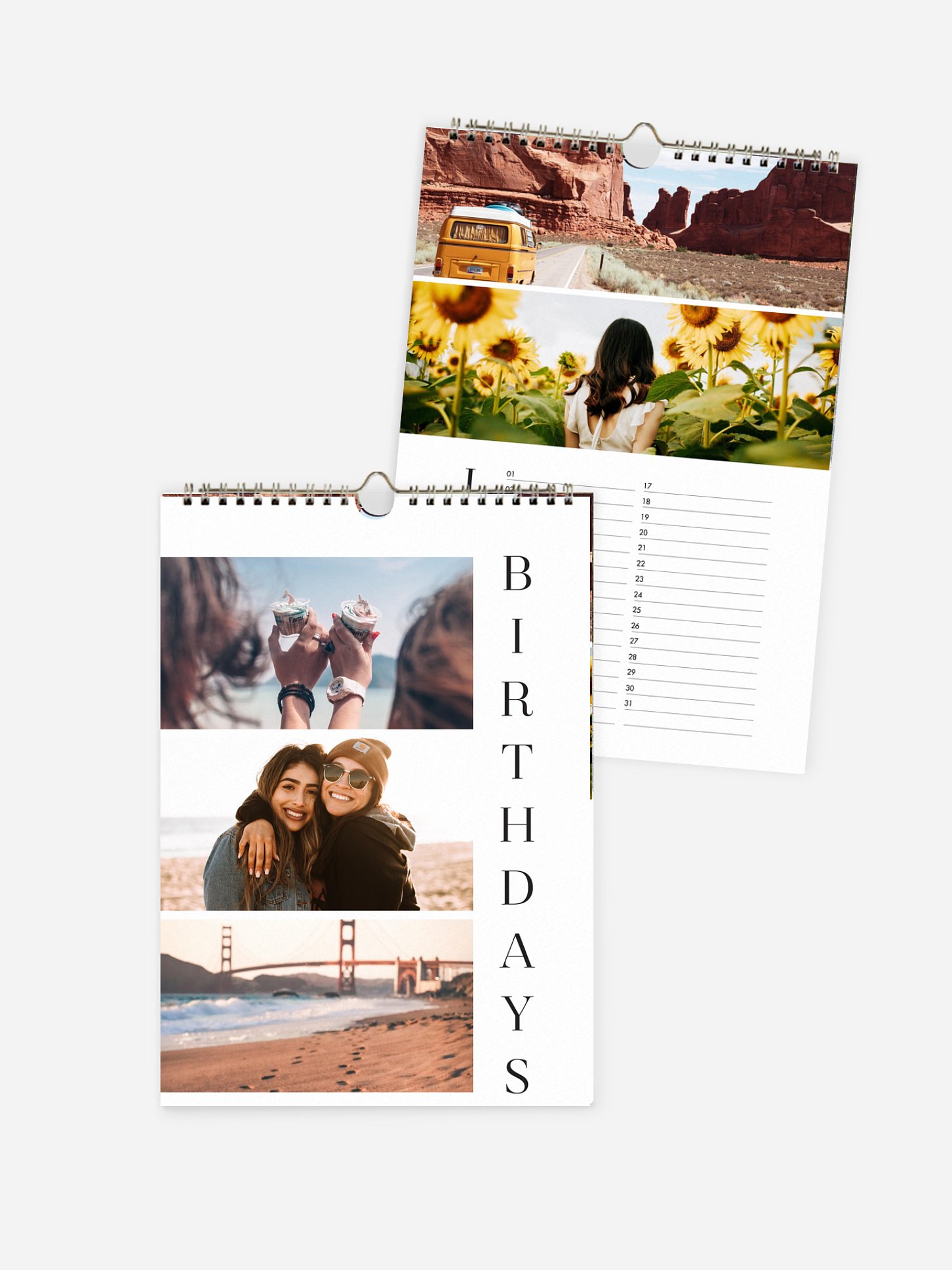 Calendrier anniversaire Always Remember III