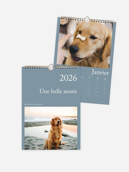 Calendrier mural Souvenirs