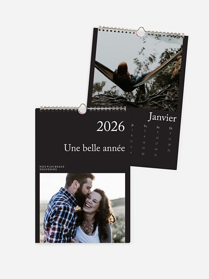 Calendrier mural Souvenirs