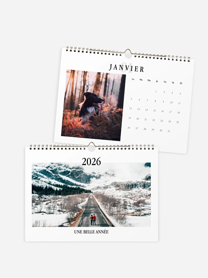 Calendrier mural Projets