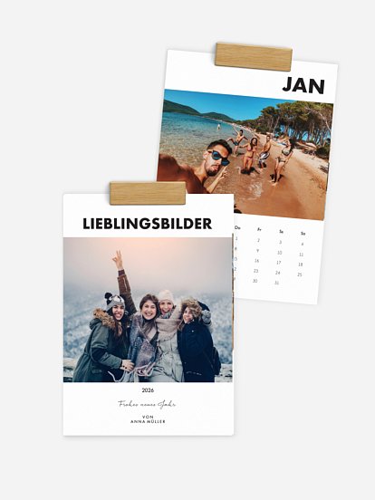 Wandkalender Unsere Momente