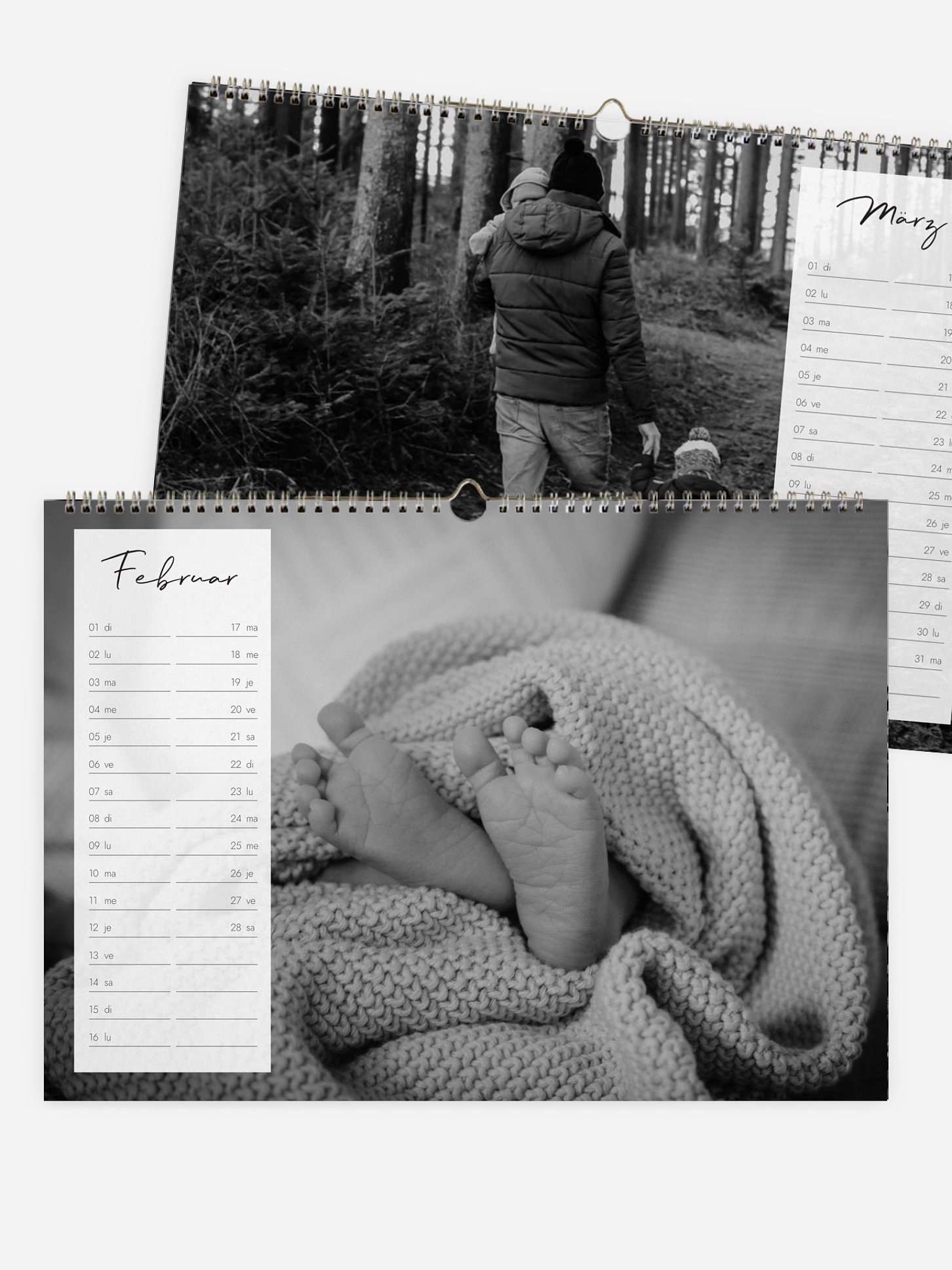 Wandkalender Magische Zeit
