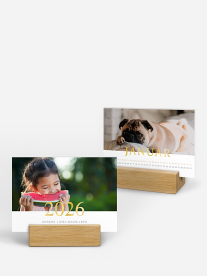 Tischkalender Lieblingsjahr