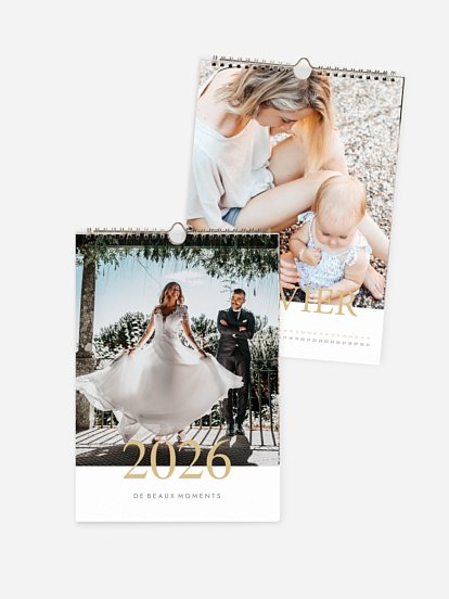 Calendrier mural Année préférée