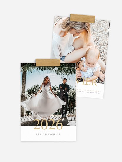 Calendrier mural Année préférée