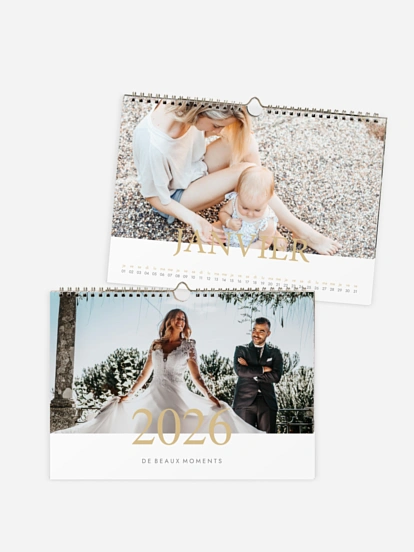 Calendrier mural Année préférée