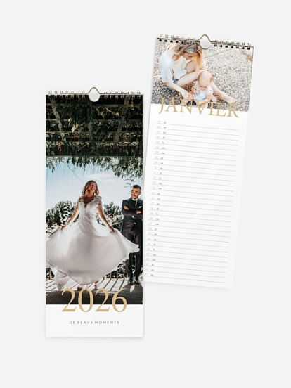 Calendrier mural Année préférée