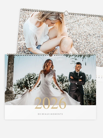 Calendrier mural Année préférée