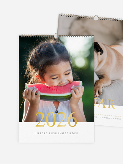 Wandkalender Lieblingsjahr