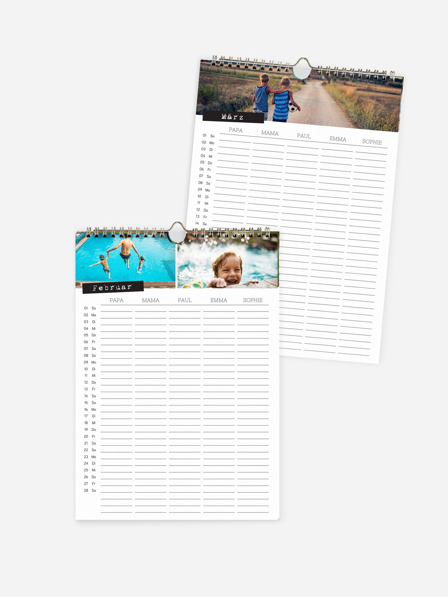 Familienkalender Big Times