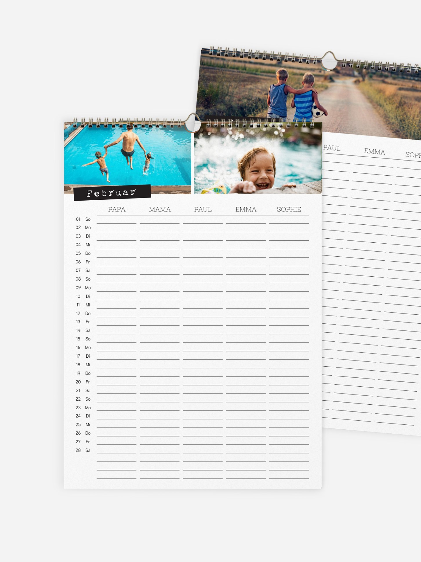 Familienkalender Big Times