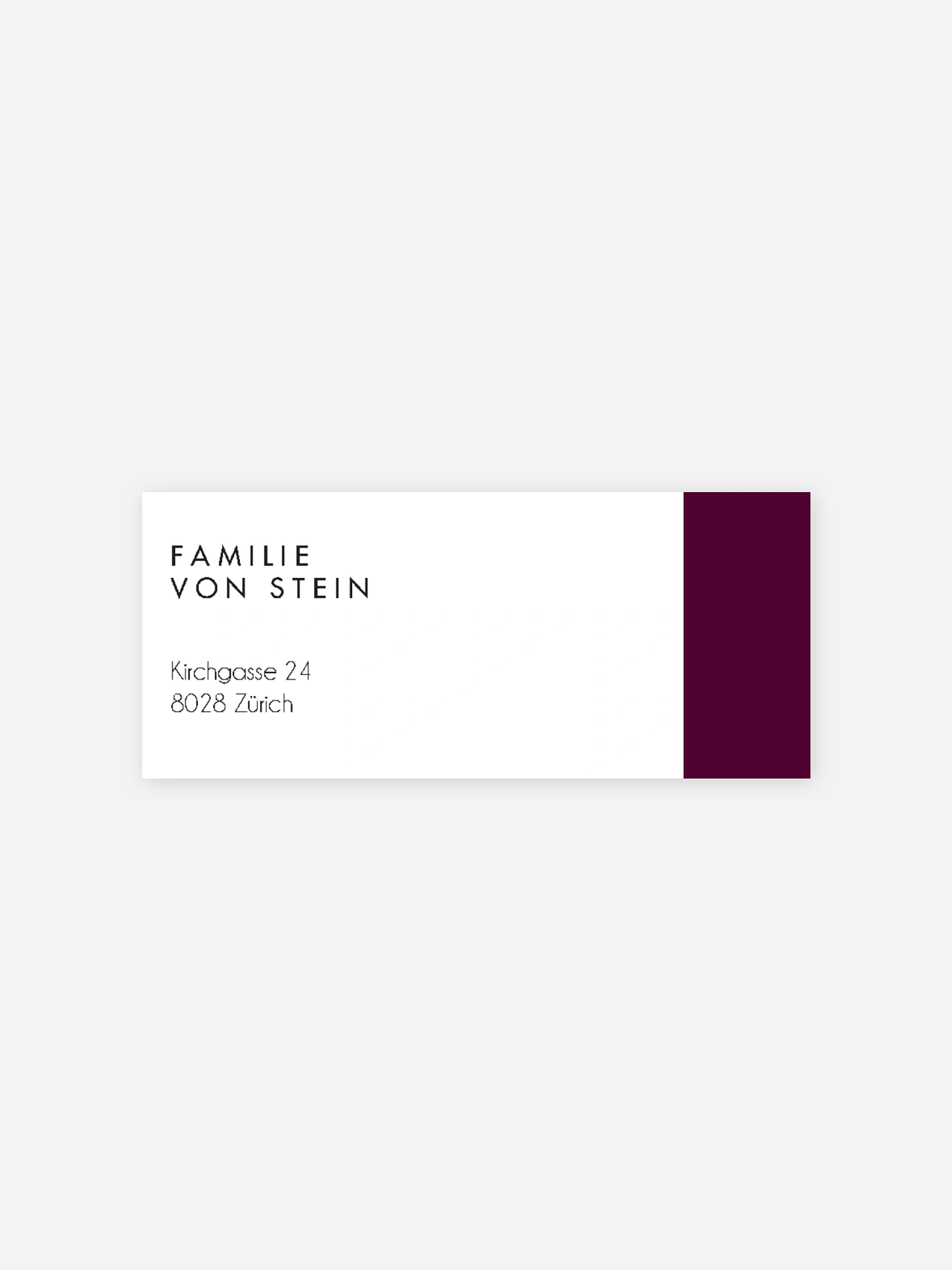 Absenderaufkleber Weihnachten Christmas Memory Premium