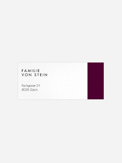 Absenderaufkleber Weihnachten Christmas Memory Premium