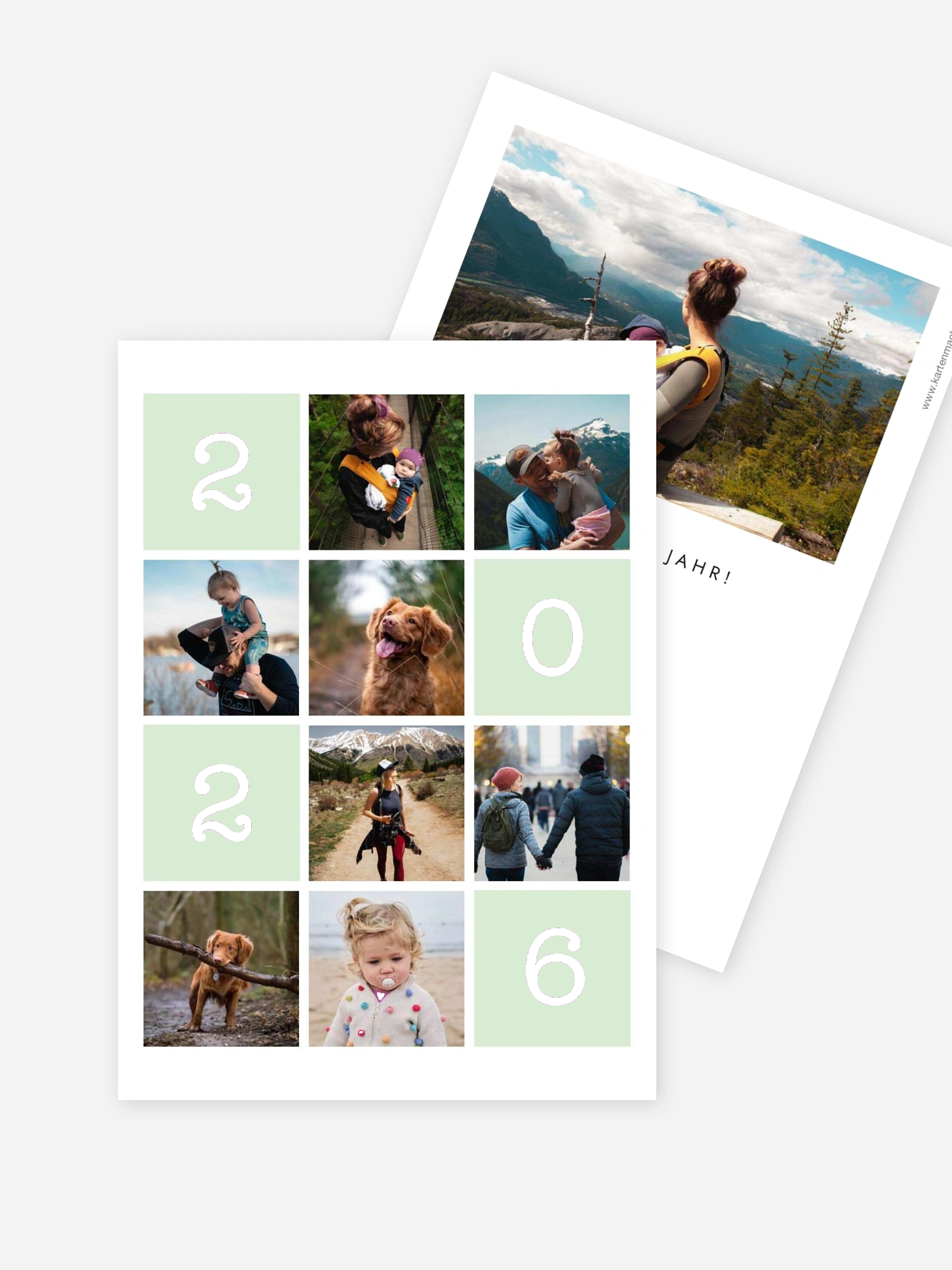 Neujahrskarten Christmas Memory Premium