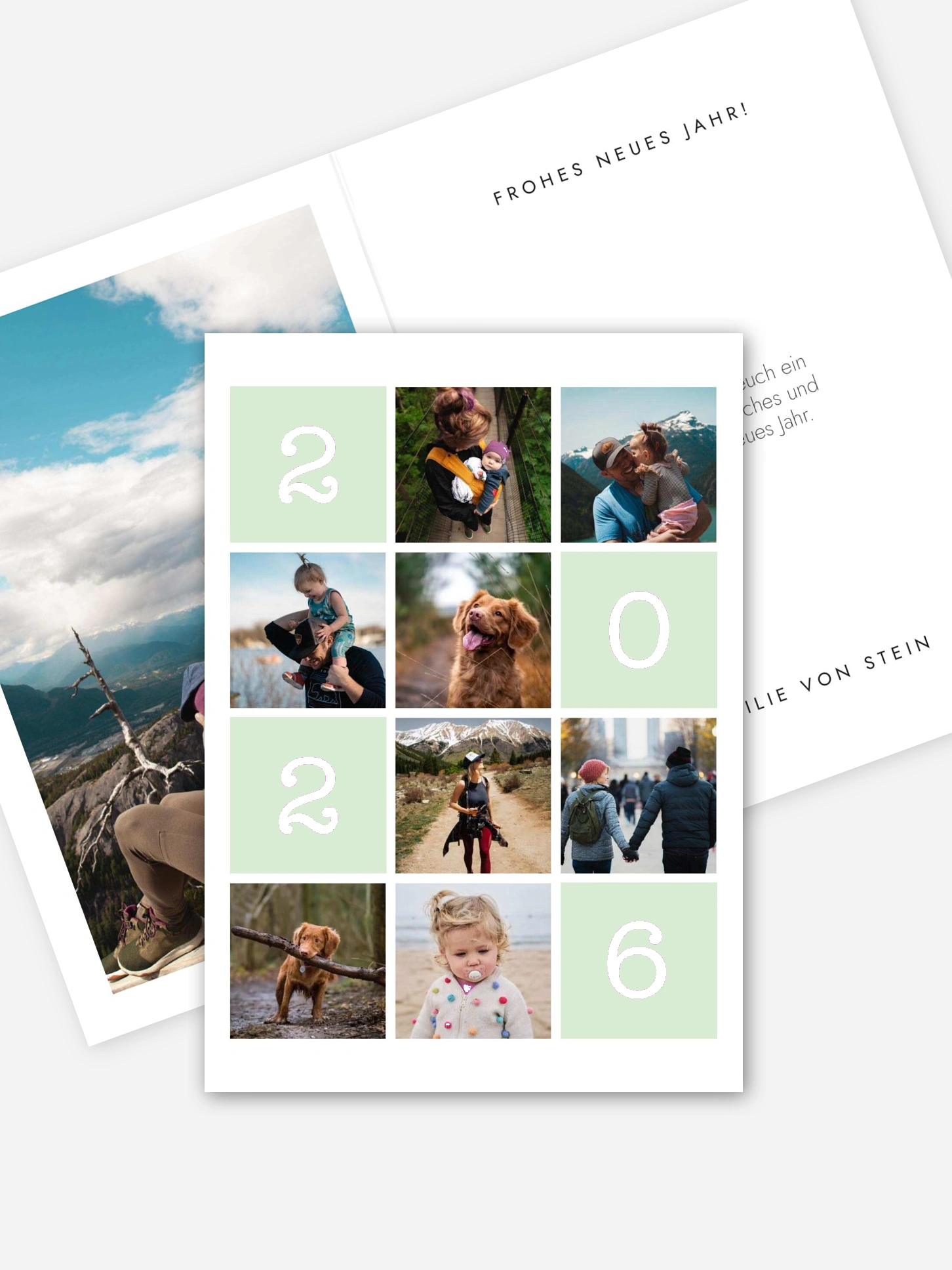 Neujahrskarten Christmas Memory Premium