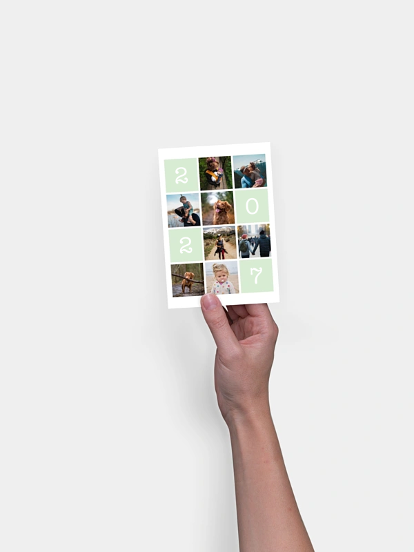 Neujahrskarten Christmas Memory Premium