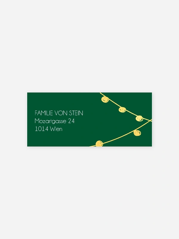 Lampion-Lichterkette