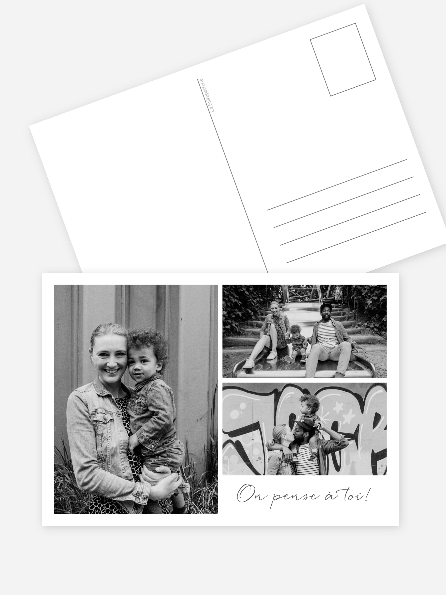 Carte de correspondance Multi-photos I