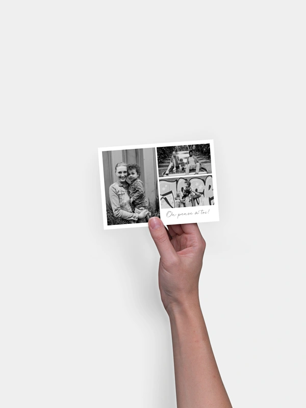 Carte de correspondance Multi-photos I