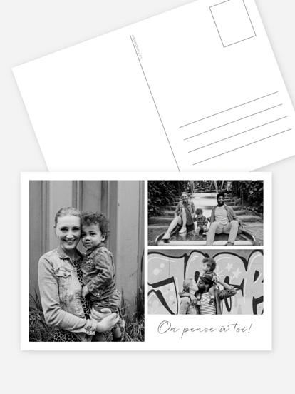 Carte de correspondance Multi-photos I
