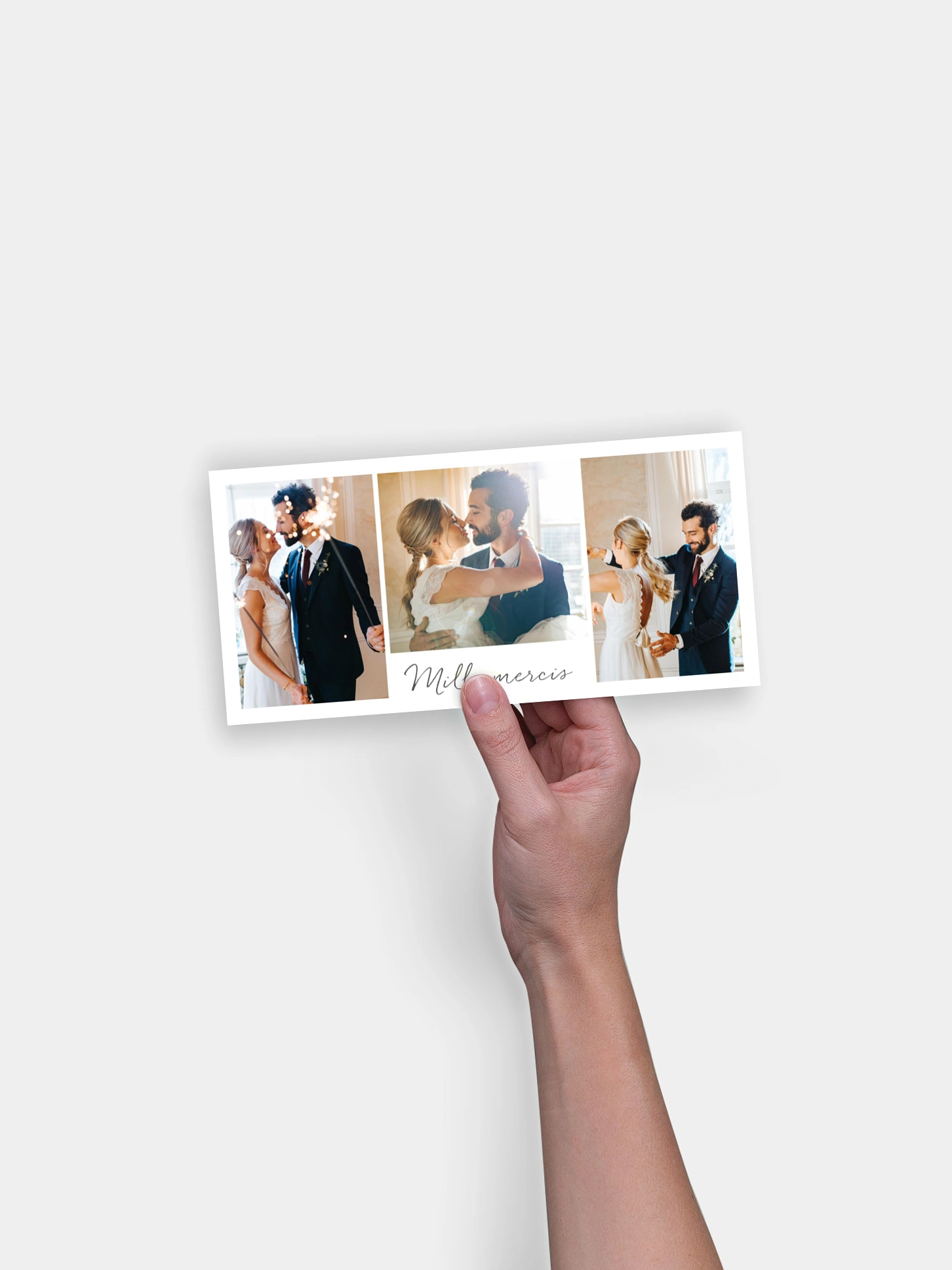 Carte de remerciements Multi-photos I