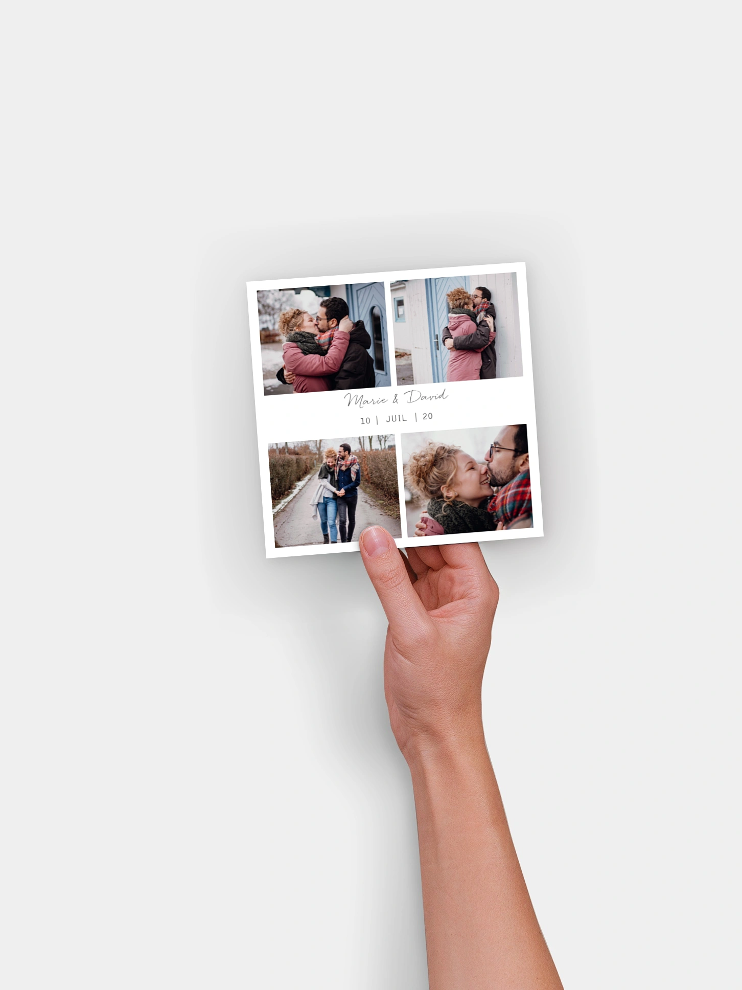 Faire-part de mariage Multi-photos I