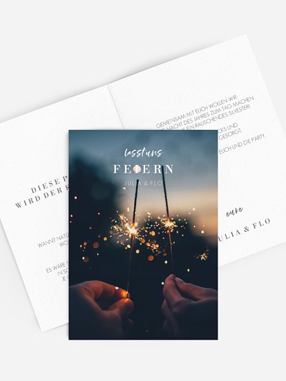 Partyeinladung Panorama Post