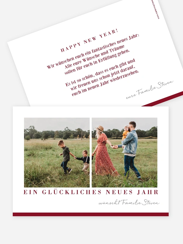Neujahrsgrüsse