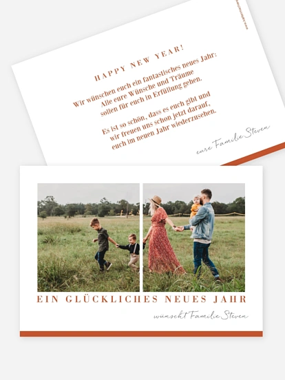 Neujahrskarten Neujahrsgrüsse