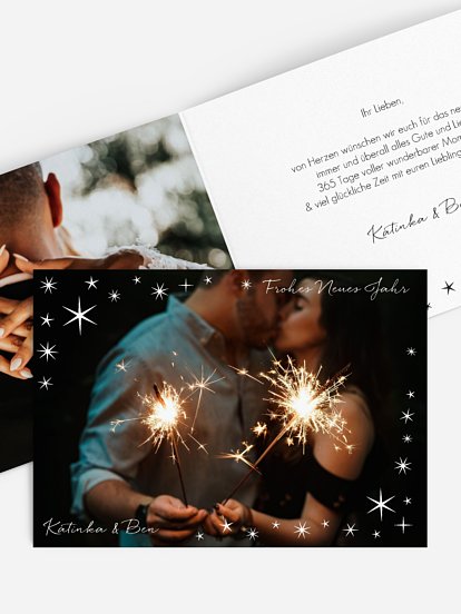 Neujahrskarten Einfach magisch