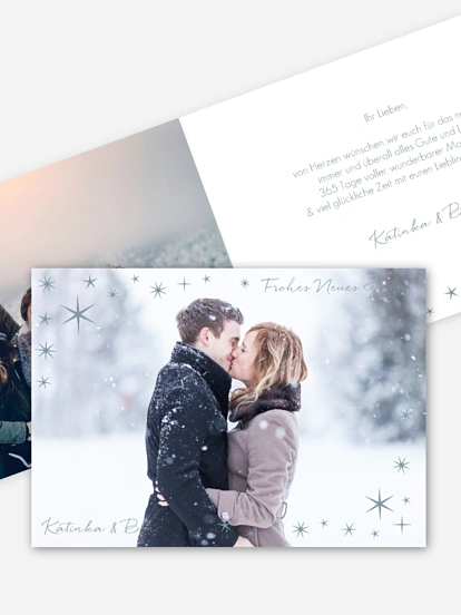 Neujahrskarten Einfach magisch