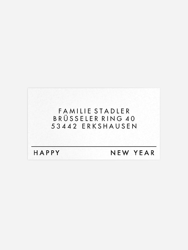 Dear New Year