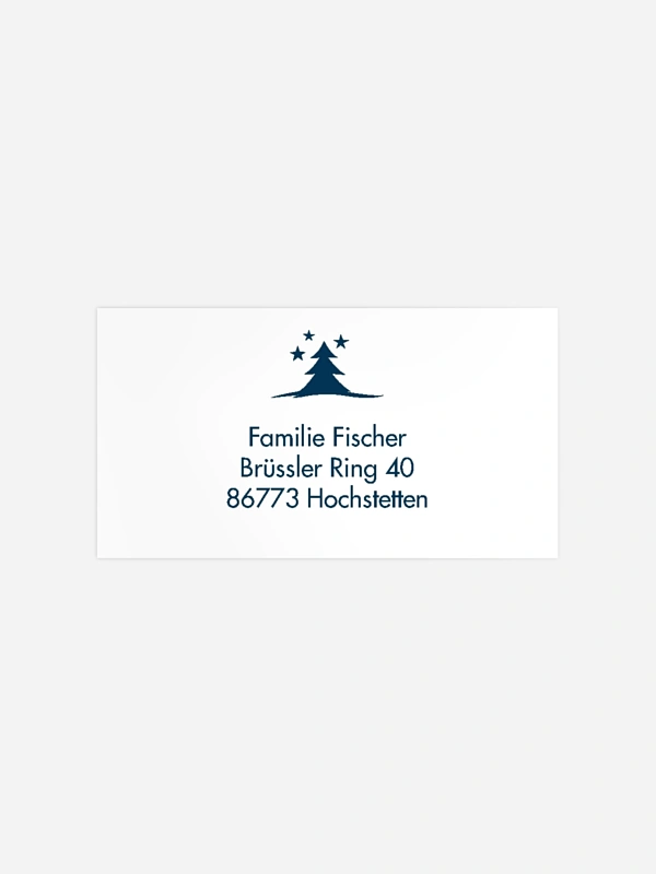 Weihnachtswünsche Kraftpapier