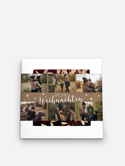 Schokobox Wie verzaubert Kraftpapier