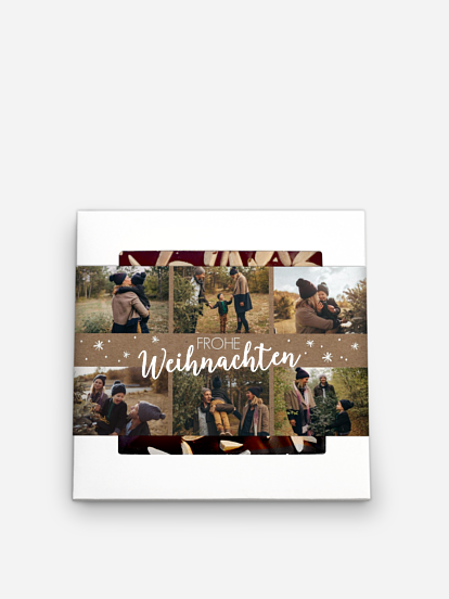 Schokobox Wie verzaubert Kraftpapier