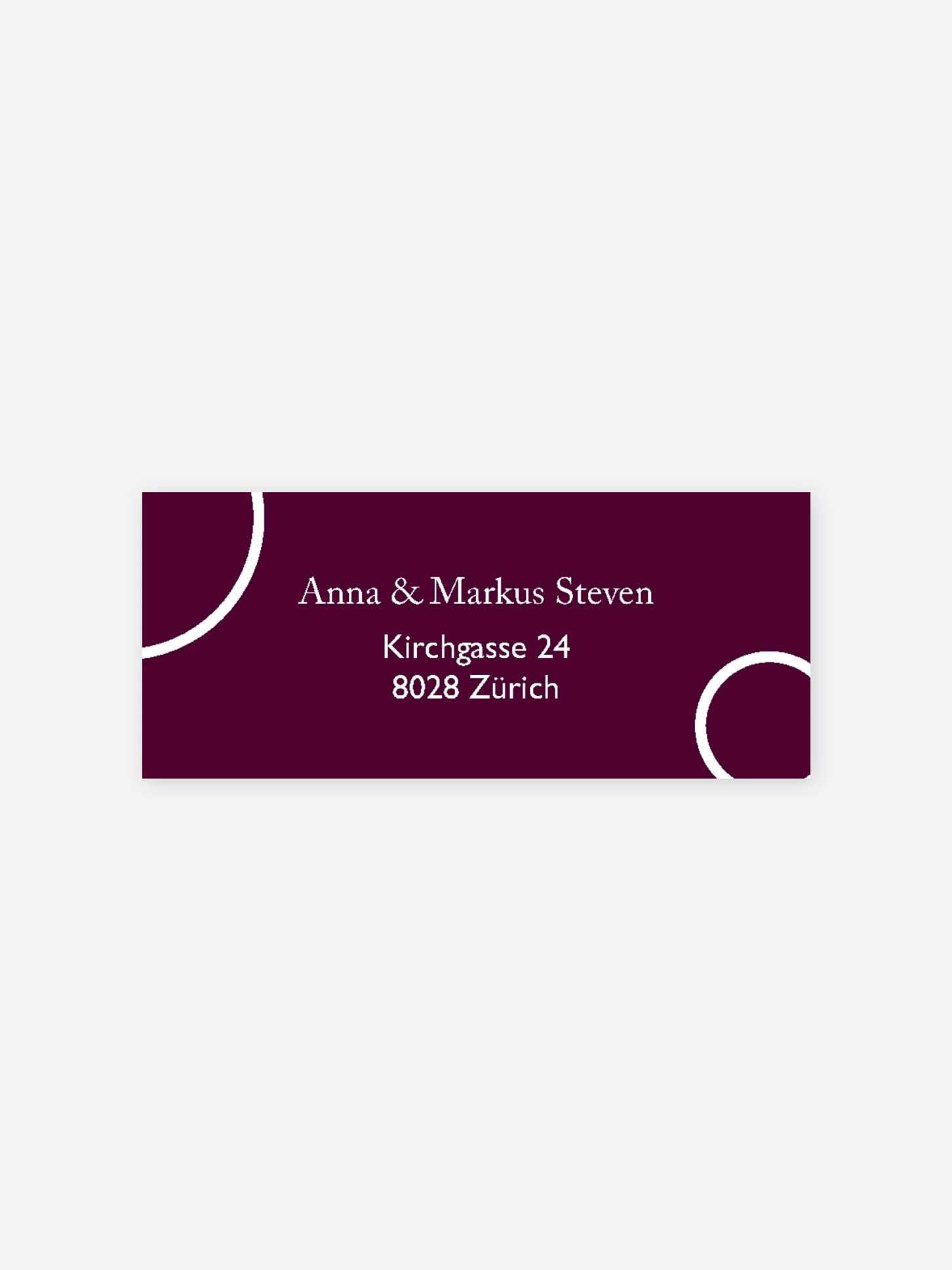 Absenderaufkleber Weihnachten Circle of Love Premium