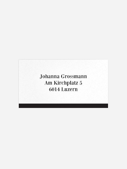 Empfängeraufkleber Party Neujahrsparty