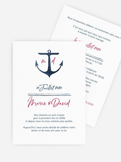 Faire-part de mariage Promesse infinie