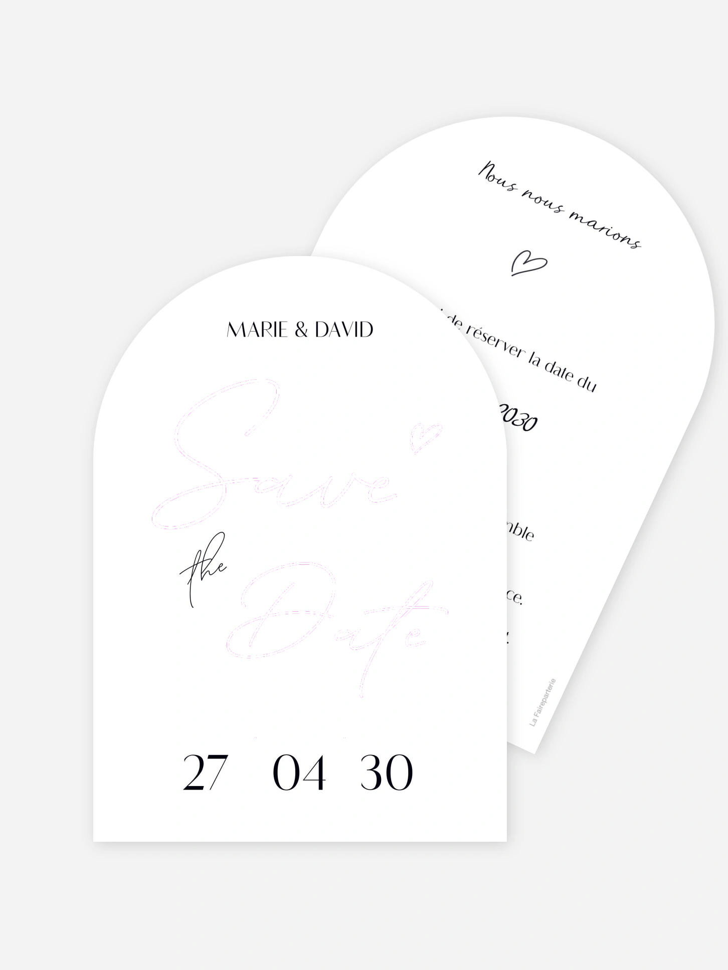Save the date Just chic