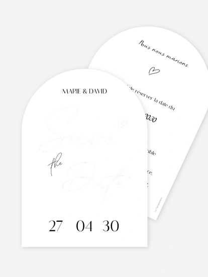 Save the date Just chic